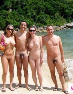 Парни с девами на нудиских пляжах